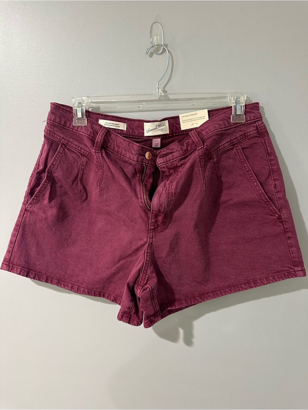 Universal Thread Plum High-Rise Jean Shorts